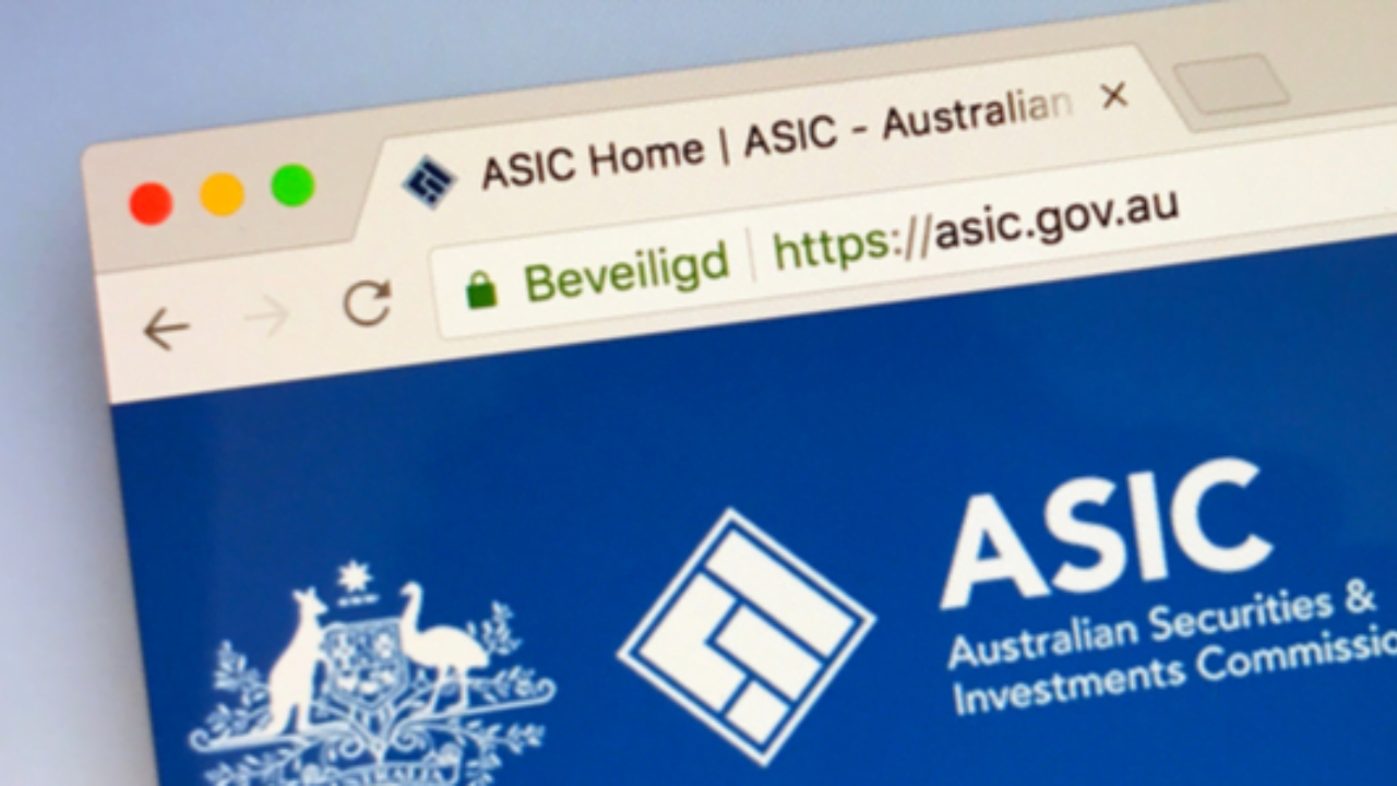 ASIC Form 484