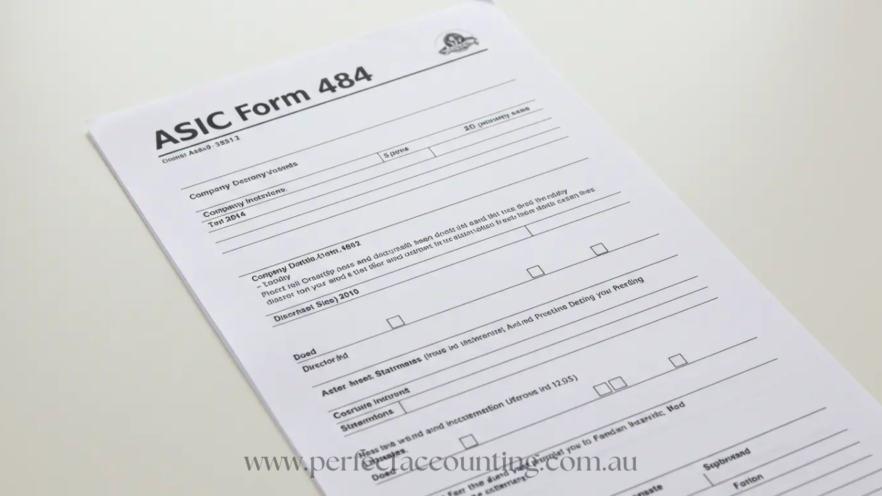 asic form 484