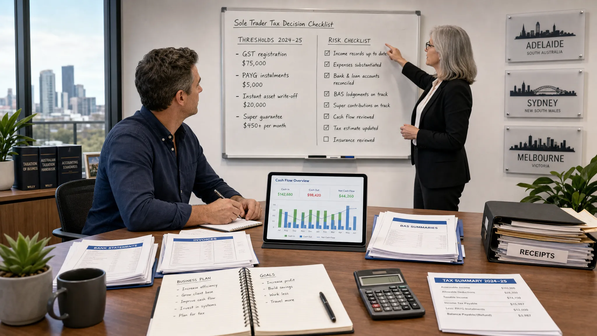 When to Stop DIY Sole Trader Accounting - Main Image