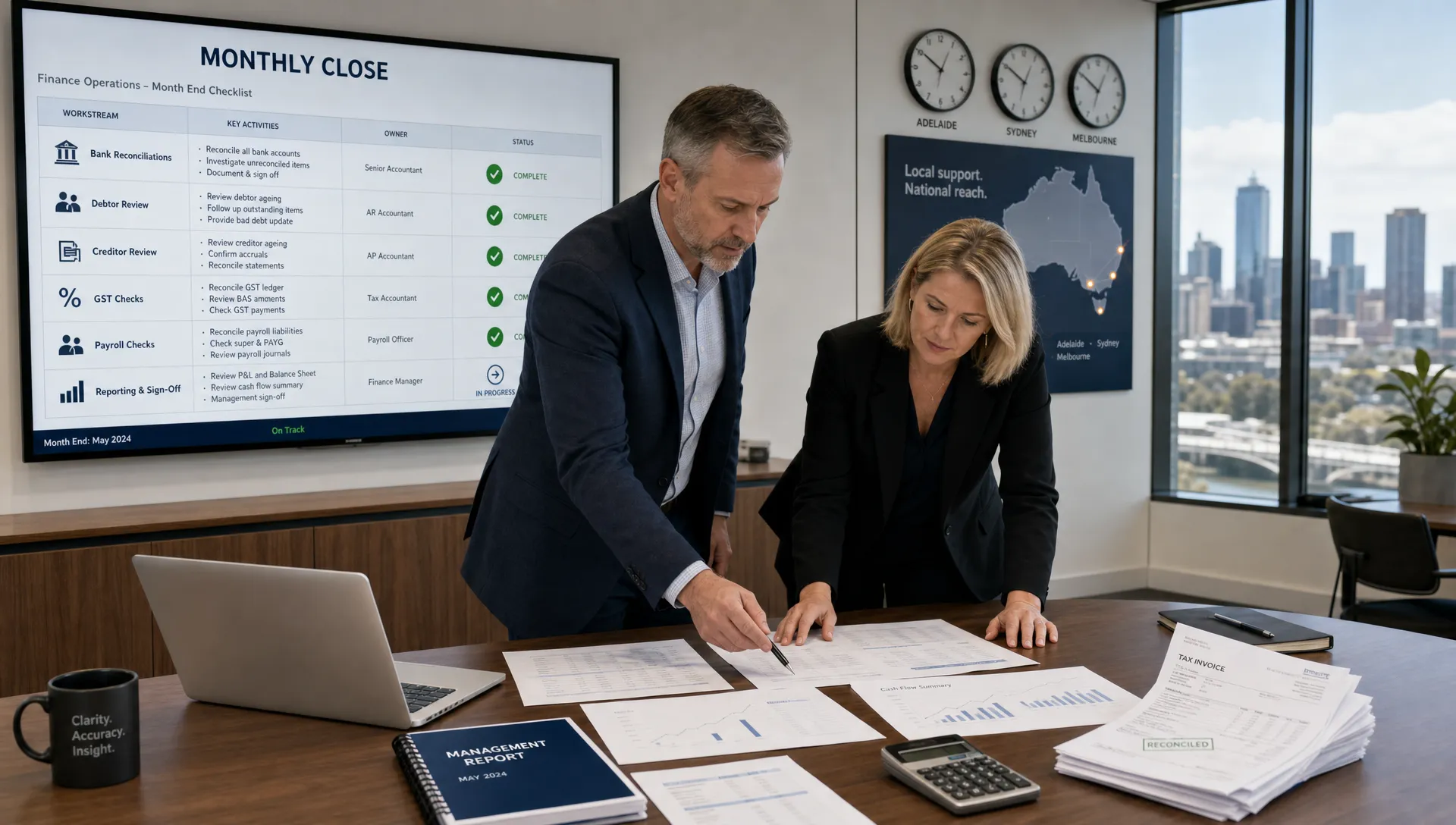 How a Bookkeeping Service Business Improves Reporting - Main Image