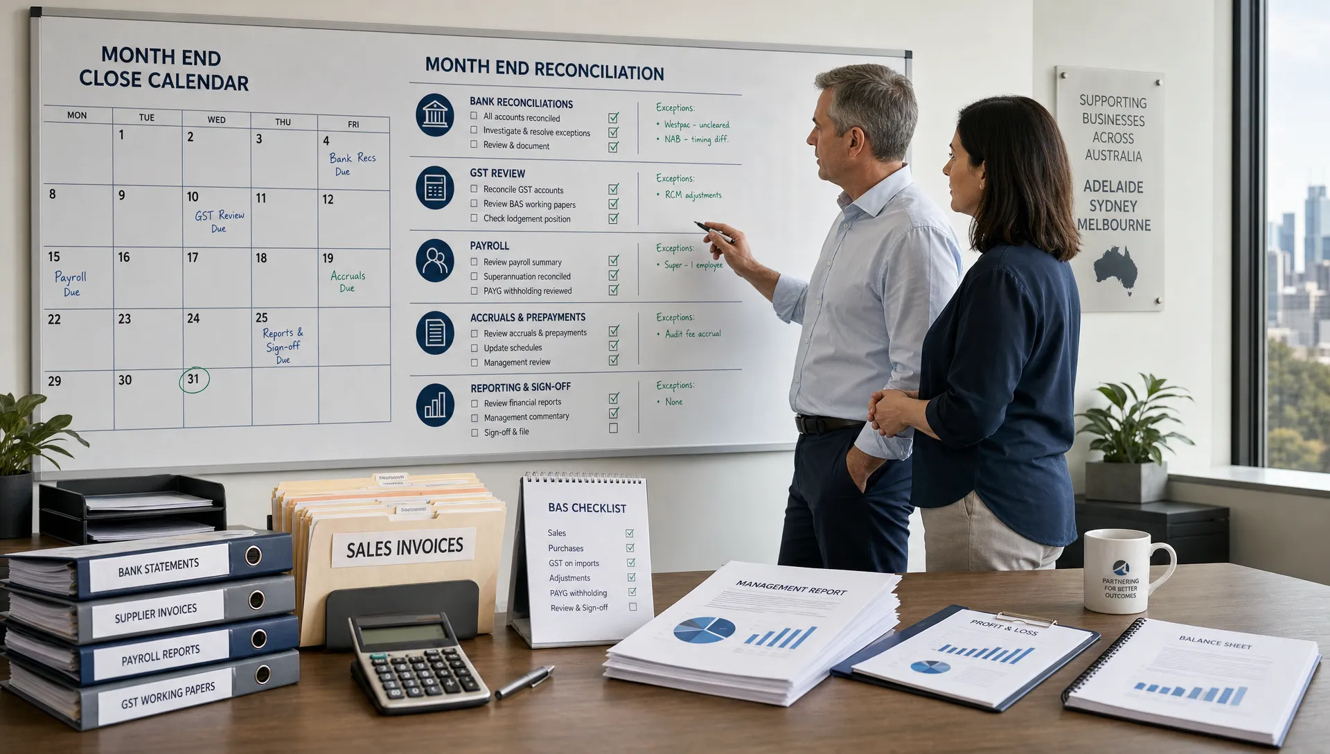 How Accounting Solutions Streamline Month-End Close - Main Image