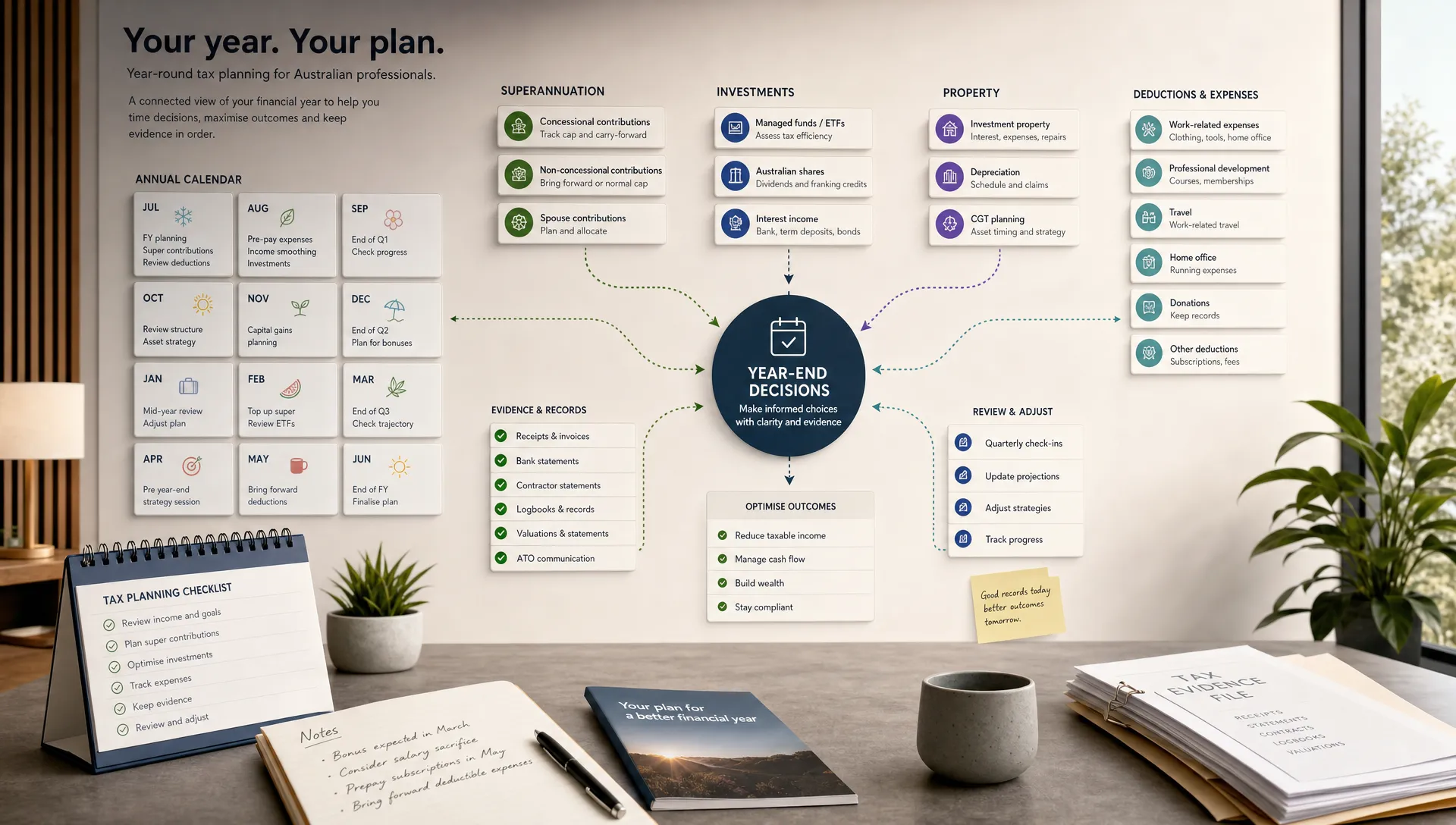 How Australian Professionals Plan Personal Tax Year-Round - Main Image
