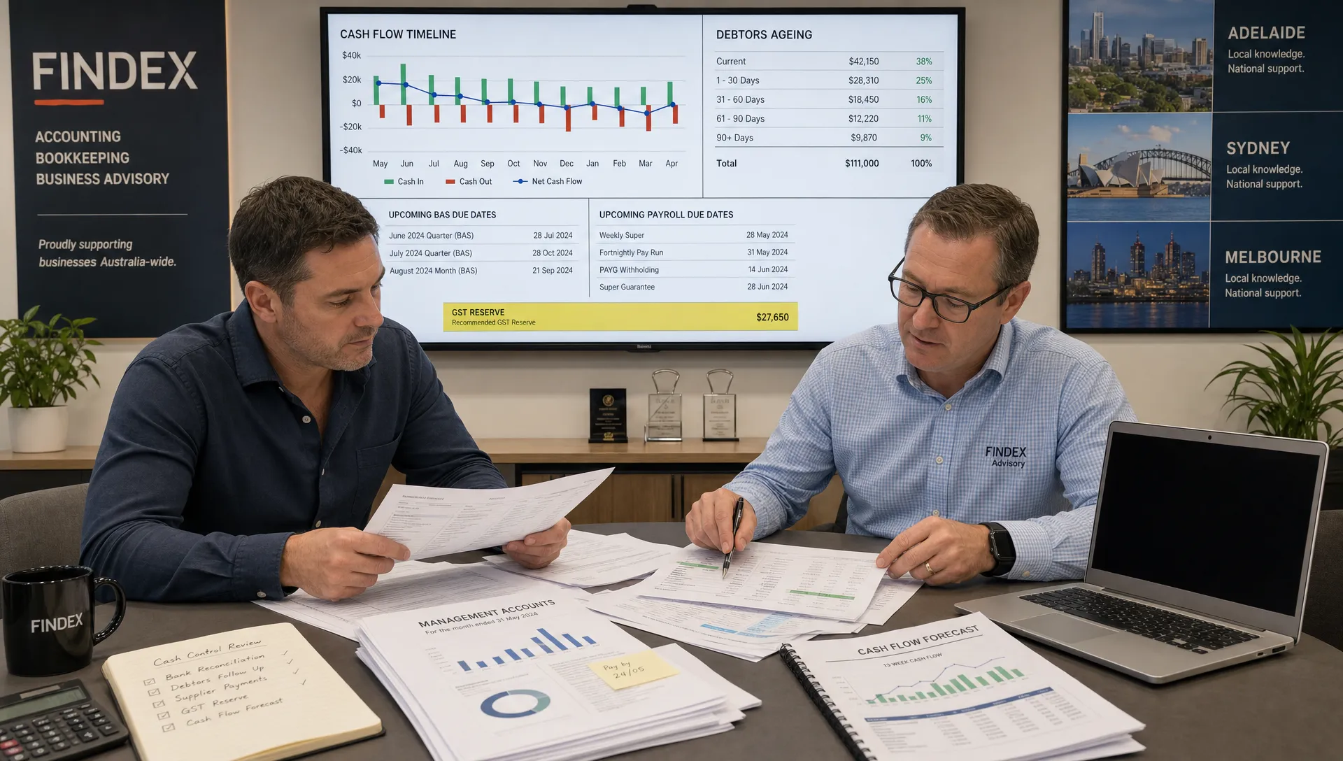 How Business Bookkeeping Services Improve Cash Flow Control - Main Image