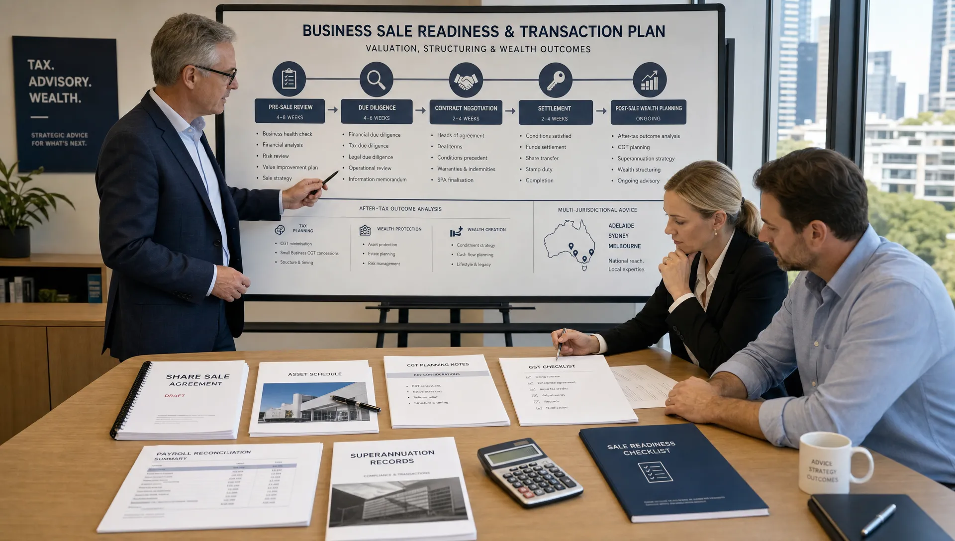 When to Seek Tax Guidance Before a Business Sale - Main Image