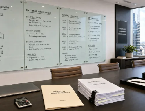 How to Plan Company Tax Filing After a Major Business Change